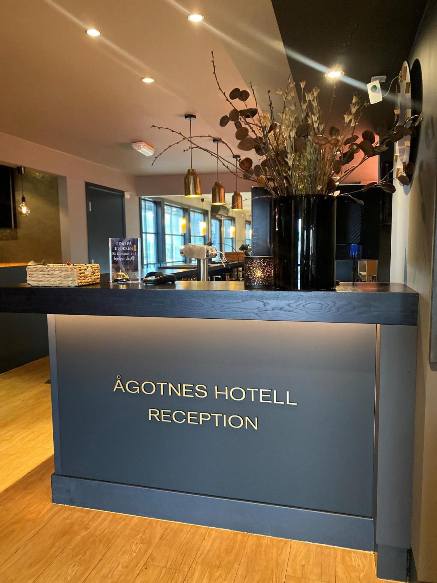 Agotnes Hotell Bagian luar foto