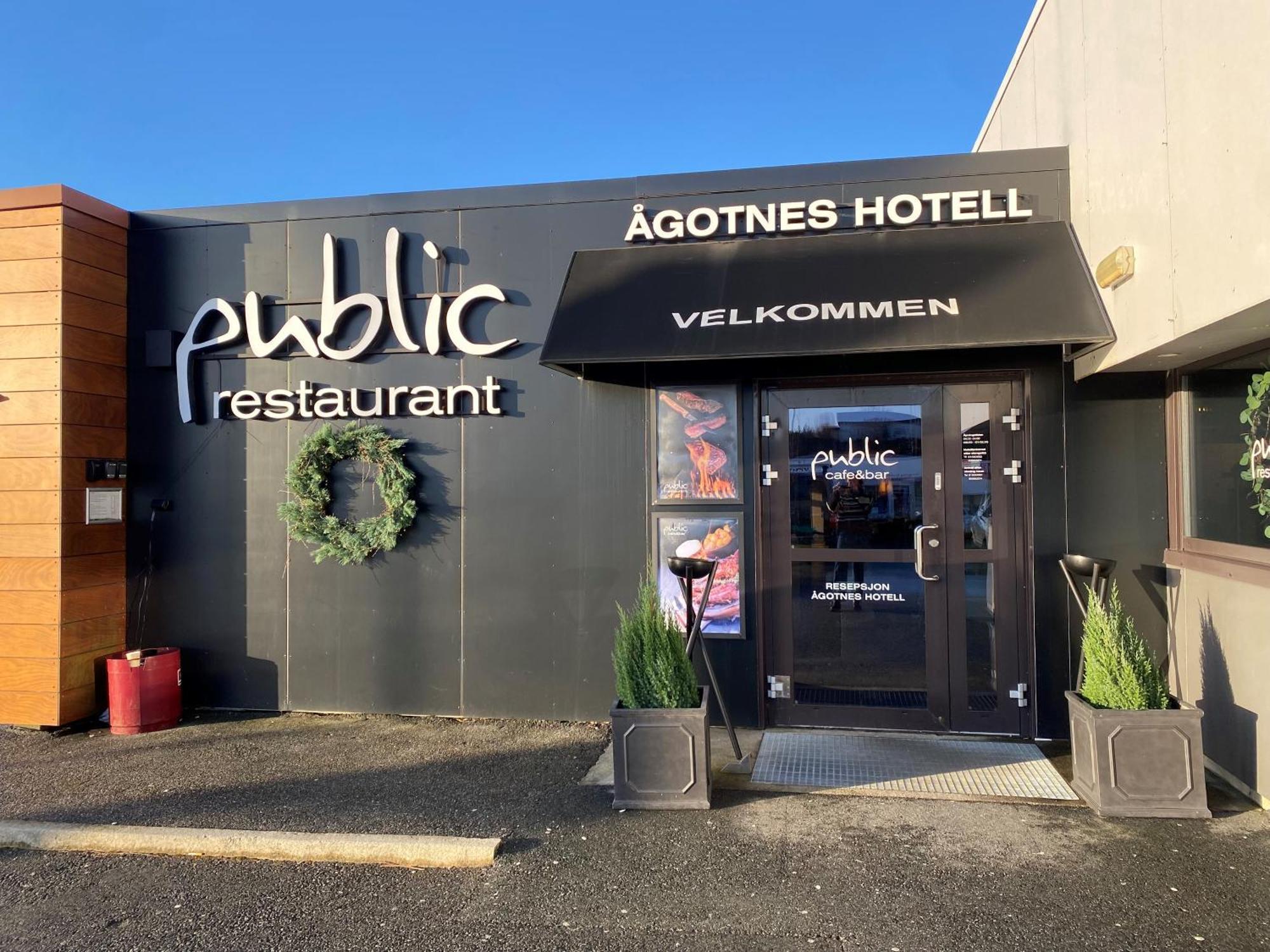 Agotnes Hotell Bagian luar foto