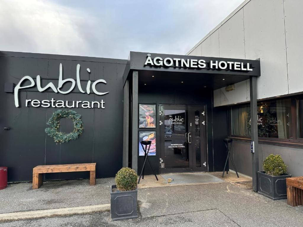Agotnes Hotell Bagian luar foto